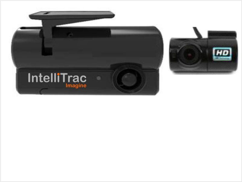 2 Camera Dash Cam with Internal Camera